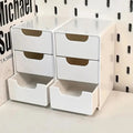3-Tier Cosmetic Organizer with Drawers – Desktop Makeup & Skincare Storage Box