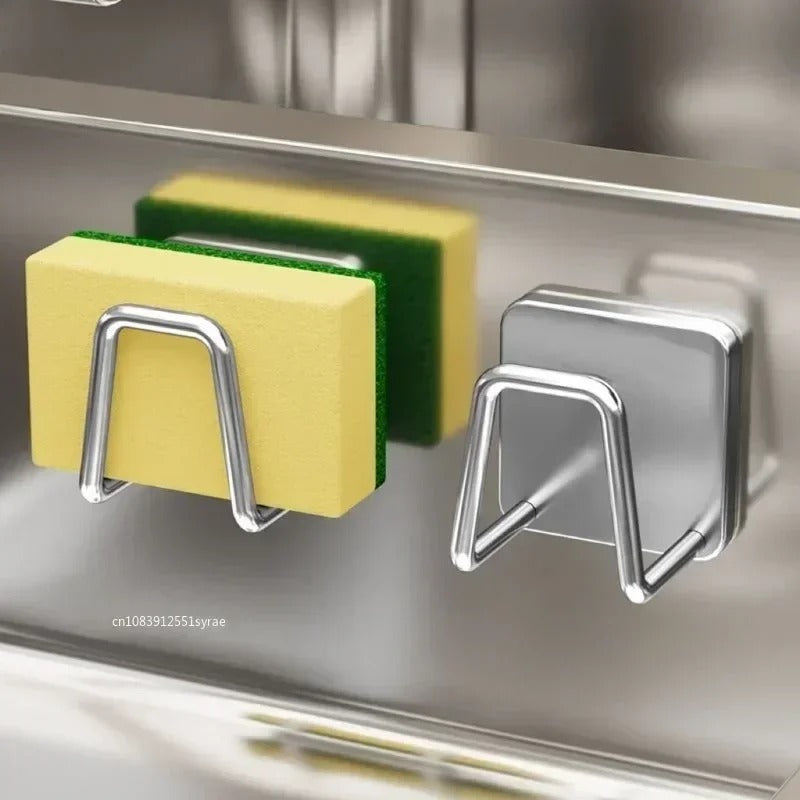 Self-Draining Sink Caddy Organizer – Sponge Holder for Kitchen Sink